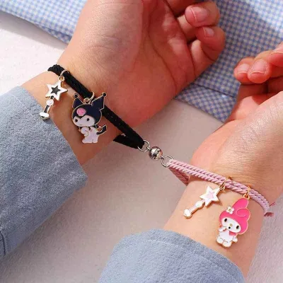 1 Pair Magnet Attracts Couple Bracelet